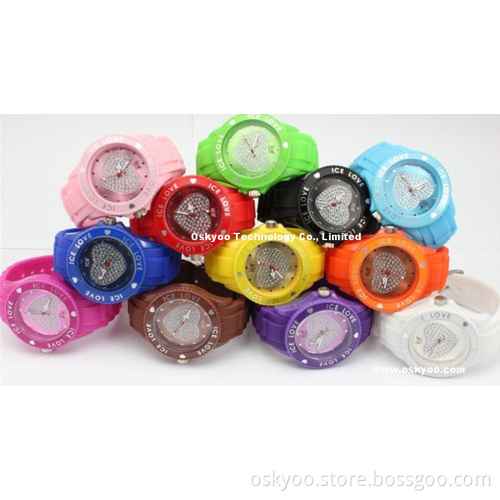 Fashion Ice Love Watch Multi-Colors (P5900)